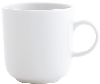 KAHLA Pronto Kaffeebecher 0,30 l weiß | weiße Kaffeetasse aus Porzellan