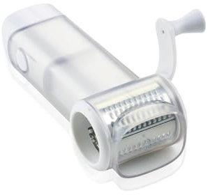 Leifheit 6161-Rallador de Queso, Color Blanco, Aglomerado, 5 cm