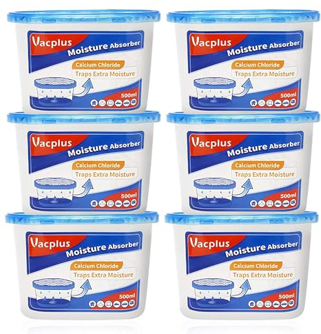 Vacplus Moisture Absorber, 10.5 OZ, Strong Absorption, Fragrance Free