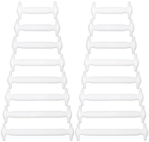 YIIOCCC Lacci per scarpe senza allacciatura per bambini e adulti Lacci per scarpe elastici in silicone elasticizzato senza allacciatura