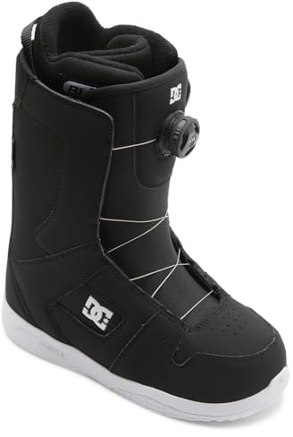 DC Womens Phase Boa Snowboard Boots, Color: Black/White, Size: 7.5 (ADJO100031-BKW-75B)