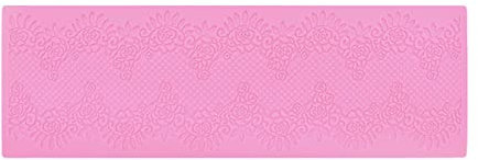 Moldes de encaje para decoración de tartas, fondant, diseño de flores, moldes de silicona, herramienta para manualidades