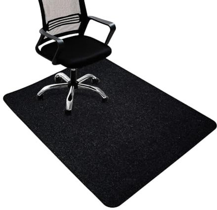 Schreibtischstuhl Unterlage Bürostuhl Unterlage - 90 X 140 Bodenschutzmatte BüRostuhl für Hartböden, Kratzfest Gaming Teppich Stuhlunterlage für Laminat, Parkett, Fliesen