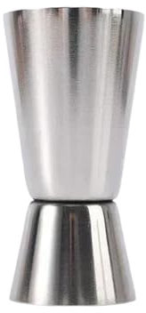 CQJJXKYC Shakers à Cocktails Shaker à Cocktail en Acier Inoxydable, Tasse à mesurer, Boisson à Double Injection, Mesure de l'alcool, Jigger, Gadgets de Cuisine, vin Cocktail Shaker Kit(15 30ml)