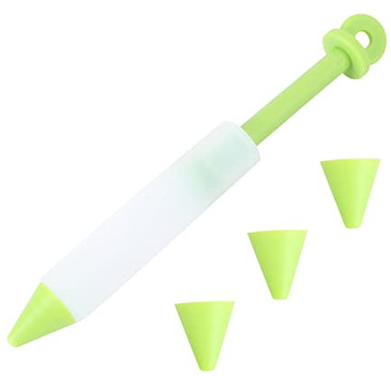 HOLIDYOYO Silikon Dekorationsstift Für Kuchen Und Kekse Lebensmittelecht Austauschbare Tortenspitzen Einfach Zu Reinigen Für Fondant Und Schokoladen-dekorationen Kinderfreundliches Backzubeh
