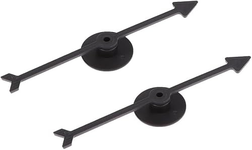 JIzian 2 Stück schwarzes Spinner-Spiel, ansprechendes Brettpfeil-Set, für Zuhause und Schule, Party, Spinner, Kunststoffhandwerk mit Saugnapf, Brettspiele, Zubehör
