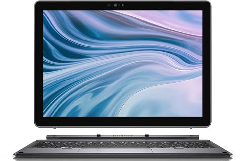 Dell Latitude 7210 2-in-1 Business Laptop, 12.3-Inch FHD Touchscreen Notebook, Intel Core i5-10210U, 8GB RAM, 256GB SSD, Windows 11 Pro (Renewed)