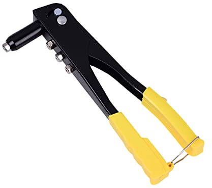 Rivet manuel à haute dureté en acier au carbone pour le travail du bois et le travail des métaux, outils de plumage des ongles rivière