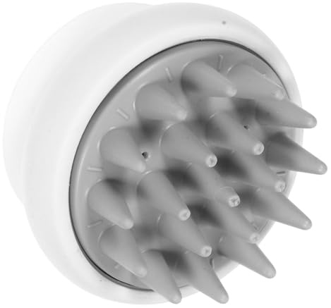 SOPOTUTU Kopfhautmassagegerät zur Schuppenentfernung Kleine Shampoobürste mit Massagefunktion Kopfhautreiniger für Dusche und Bad Ergonomisch Designed für Haarpflege