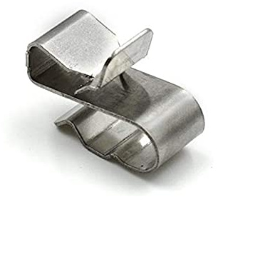 Fermacavi fotovoltaici, Fascette for cavi solari in acciaio inossidabile 304 for sistemi fotovoltaici e pannelli Confezione da 100-400 pezzi(300 pieces)