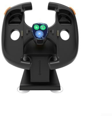 ARMYJY Rechargeable Driving Game Racing Steering Wheel Holder, ABS Gaming Stand Bracket With Enhanced Grip, 17X10x25cm For SESSIONS
