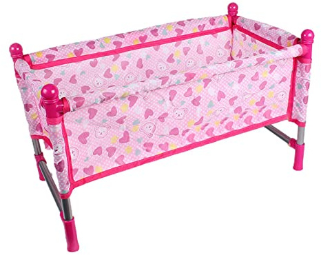 Jeu Poussette Poupée, Jeu Rôle Pépinière Poupée, Poussette 1 Pièce, Balançoire, Chaise À Bascule, Chaise Haute, Lit, Jouets Jeu Rôle
