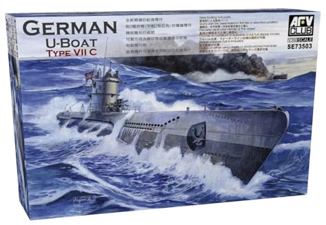 AFV-Club SE73503 - Modellbausatz U-Boot Type VII C