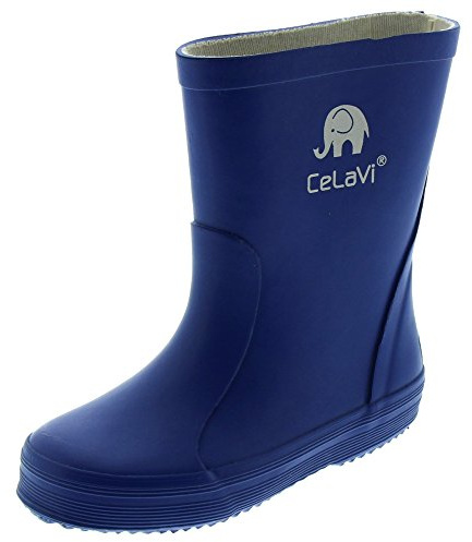 CeLaVi Gummistiefel, Bottes & bottines de pluie mixte enfant, Bleu (Blue 020), 25 EU