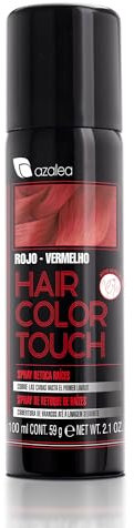 ALEA - Spray Retoca Raíces - Hair Color Touch - 100 ml - Color Rojo - Cubre Canas y Raíz - Secador Rápido - con Partículas de Color - Efecto Antihumedad - Se Elimina en un Solo Lavado
