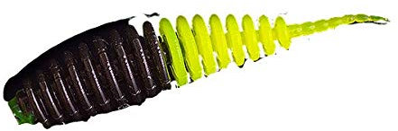 Trout Jara Mirax 70 Forellenköder/Knoblauch-Aroma, schwimmend, Softbait für Forellenangeln/Inhalt: 6 Gummiköder in 70mm Länge/Farbe: 201