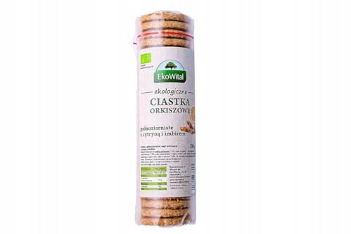 Biscotti integrali di farro al limone e zenzero BIO 250 g