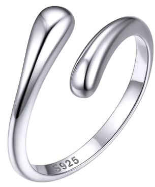 ChicSilver Sterling Silver Toe Rings for Women Non Tarnish Hypoallergenic Womens Toe Ring Adjustable Foot Rings Beach Foot Jewelry for Women