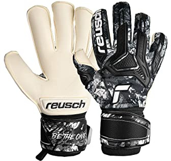 Reusch Attrakt Freegel Gold Evolution Cut Unisex Torwarthandschuhe mit Außennaht Schnitt und Grip Gold Belag, geeignet für alle Spielfeldoberflächen