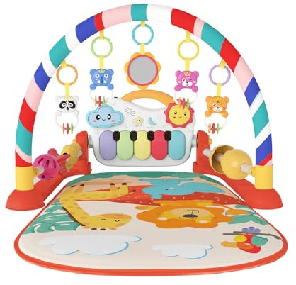 Eners Spielmatten für Baby-Fitnessstudios, Musikalisches Aktivitätszentrum, Baby-Klavier, Turnmatte, Spielmatten, Boden-Fitnessstudios, Spielkamerad für Babys, Bauchzeit, Baby-Matte, Spielzeug für