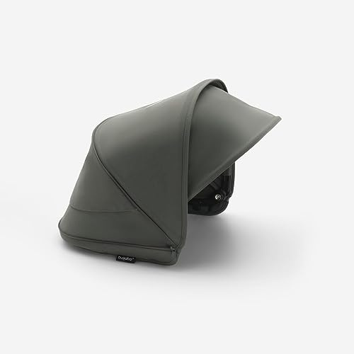 Bugaboo Toldo de libélula con tratamiento de protección solar UPF 50 y panel Peekaboo, verde bosque