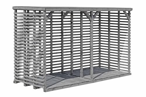Mega Holz Kaminholzregal GIGA