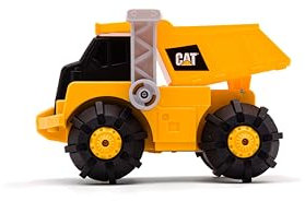 CatToysOfficial Unstoppable Movers Kipplaster Spielzeug | Kipplaster mit Großen Rädern und Funktionstüchtigen Lichtern | Baustellenfahrzeug für Kinder ab 3 Jahre