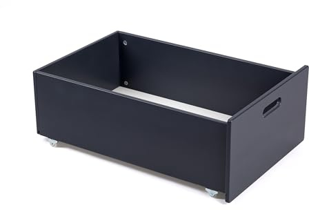 waldin Schublade für 7in1 Babybett ohne Bett, Graphit