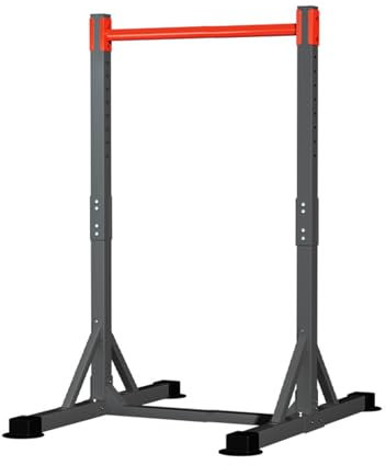 BXHouP-BaiZTM Verstellbarer Power Tower, Dip-Station, Klimmzugstange, multifunktionaler Fitnessturm, Trainingsgerät for Zuhause und draußen, 10-stufig, komplett verschweißt, 600 kg Tragkraft