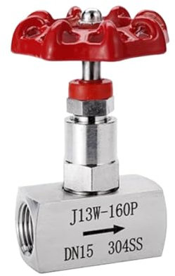 Generisch 1/4 3/8 1/2'' 3/4 Hochdruck-Edelstahl-Nadelventil J13-160P Innengewinde-Absperrventil(3/4)
