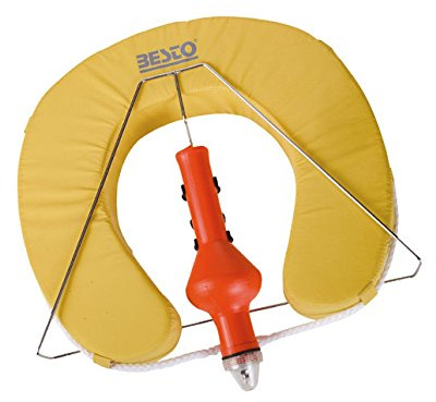 Besto Hufeisen-Rettungsring Set - Farbe Gelb
