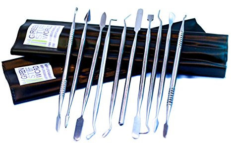 10 x Lancetas y Espatulas para Esculpir y Modelar