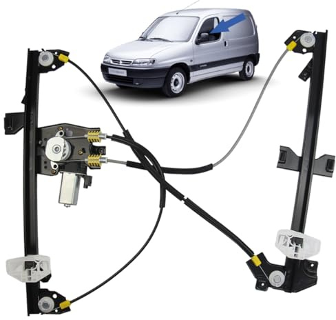 STARKIT PERFORMANCE Leve vitre compatible pour Berlingo 1 et Partner 1 (1996-2008) AVEC MOTEUR. AVANT GAUCHE (conducteur) 9221G3, 9221A4, 9221AS