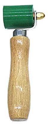 Rullo di Saldatura, Rullo di Pressione Mano Rullo Pressore Silicone Rullo con manico Rullo ad Alta Temperatura Rullo di Gomma per La Saldatura di Materiali Sintetici, Teloni in Pvc e Pellicole