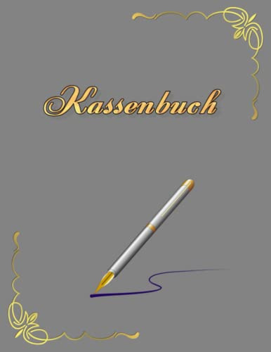 Kassenbuch Friseursalon Kleinunternehmer Mobiler Friseur Hausbesuche Barbier Budgetplaner mit Tabellen Einnahmen Ausgaben Kontoübersicht ... Finanzplaner Geschenkidee Grau 01