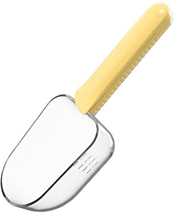 ACSUZ Cuchara Multifuncional para Comida De Mascotas con Mango Largo Cuchara Medidora Gatos Almacenamiento Clip para Alimentación De Mascotas