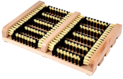 WOWGEEK Boot Scraper - Outdoor Shoe Scrubber Cleaner Brush Clean Polish Cleaner Brushing Machine