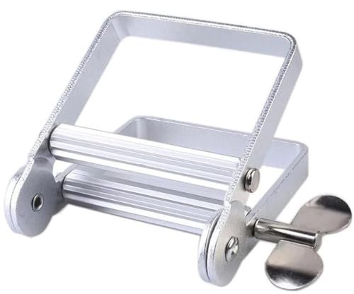 Tubenquetscher für Alle Tube - Tubenquetscher Tube Squeezer Metallquetschwerkzeuge Lazy Zahnpastaspender für Haarfarbe Farbstoff Kosmetische Tube