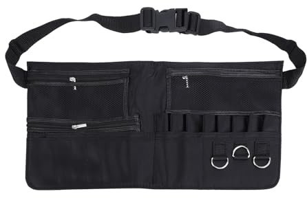 Make up Bürstentasche, Verstellbar Großes Fassungsvermögen Kosmetikpinselgürtel Schminkstift Tasche Make up Artist Werkzeugtasche Make up Pinsel Tasche mit Gürtel für Modestylisten Unterwegs