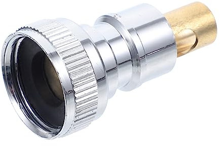 OSALADI 3/4 Inch Anti- Stop Valve for Washing Machine Faucet Adapter Quick Connect Leakproof Hose Connector