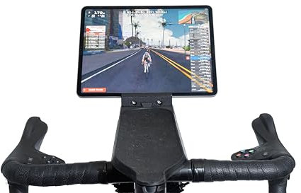 Zwift Ride Bicycle Tablet Mount Extension, Indoor Cycling Handlebar Device Holder, Zwift Ride Compatible, Black