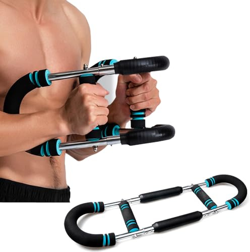 Twister-Armtrainer, Einstellbare Trainingsgeräte, Effizientes Training, drei Gänge zum Einstellen von 44-88lb, Verstellbarer Brust-Expander für Brust, Arme, Schultern und Unterarme, Muskeltraining Usw
