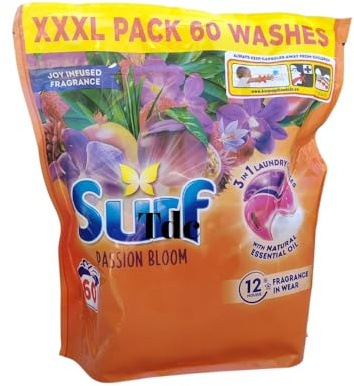 Laundry Detergent Pods, Passion Bloom Scent, 60 Washes