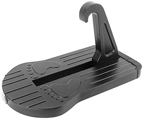 Pedal Puerta Coche,Pedal para Puerta de Coche Multifunción Plegable Coche Techo Rack Step Puerta Paso Paso Universal Latch Gancho Auxiliar Pedal Pedal Aleación de Aluminio