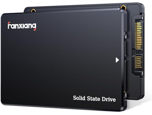 fanxiang SSD 240GB SATA III 2,5 SSD Interno, Fino a 520 MB/s. 3D NAND | Cache SLC per prestazioni più fluide, avvio rapido e trasferimenti veloci per PC desktop e notebook (S101Q) s