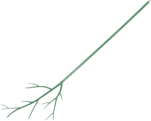 Abaodam Support pour Plantes Grimpantes en Plastique PP 100 Cm, Treillis De Jardin Stable pour Balcon Et Pots, Tuteur à Tige Unique De Branches, Cadre De Support Réglable pour Plantes Outdoors