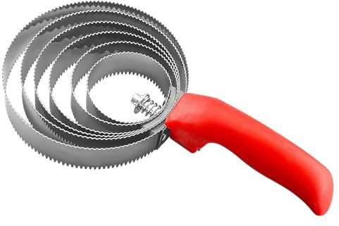 Striglia a Spirale, Spazzola per Prurito di Cavallo con Impugnatura Soft Touch, Spazzole Bestiame in Metallo Cavalli per Cambiare Pelliccia, Depilazione (1)