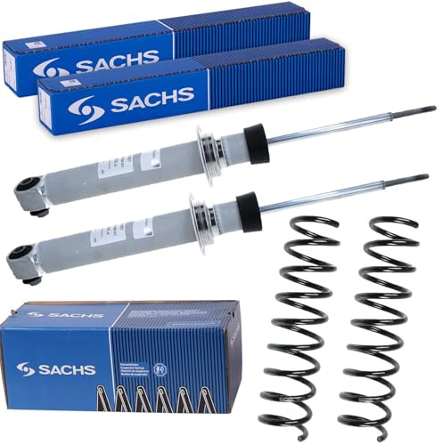 BandelOne enthält 2x Sachs Stossdämpfer+Fahrwerksfeder Hinterachse passend für 5er E39