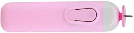 Goshyda Gör-det-själv Elektriska Hålpappershantverk Quillingverktyg Enkel Att Använda Curlingpenna för Quillingset Kort Konstpresenter, Nybörjare (Rosa)
