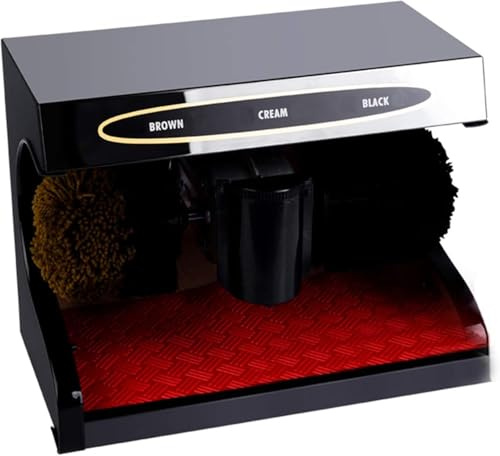 Automatic Induction Shoe Polisher – Electric Mechanical Polishing Machine with Shoe Brush | Suitable for Home, Hotel, Bank & Office Use
